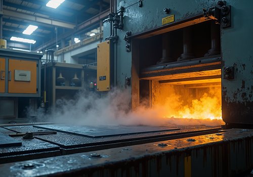 Heat treatment of metal parts — hardening, tempering, nitriding steel 45# P20 Cr12MoV SKD11 DC53, mould making Guangdong China QizhiMake