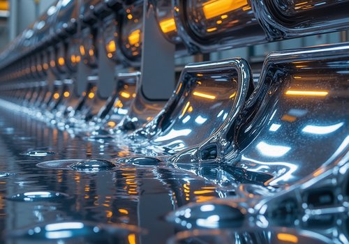 Electroplating and surface treatment of metal parts — nickel plating, chrome plating, aluminium anodising, sandblasting, production Guangdong China QizhiMake